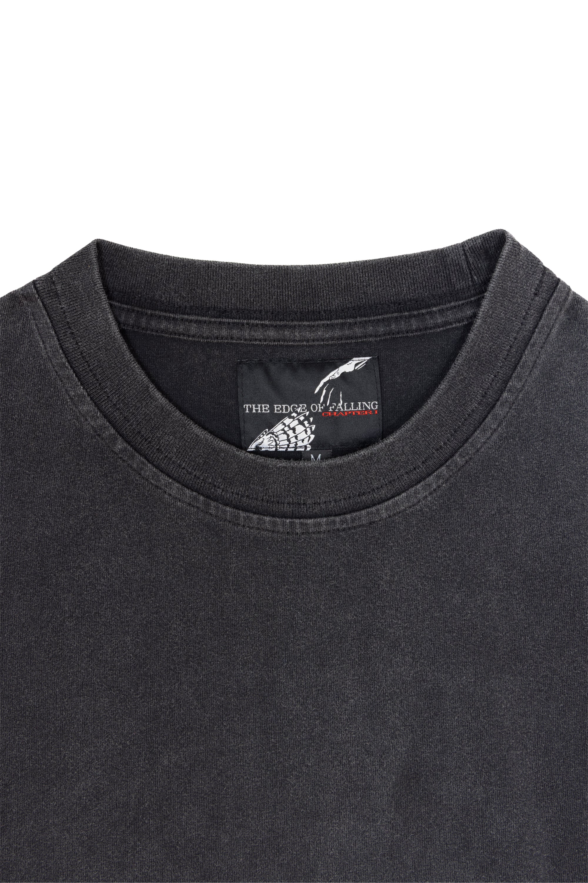 Cement T-shirt — détail étiquette — Sutur.