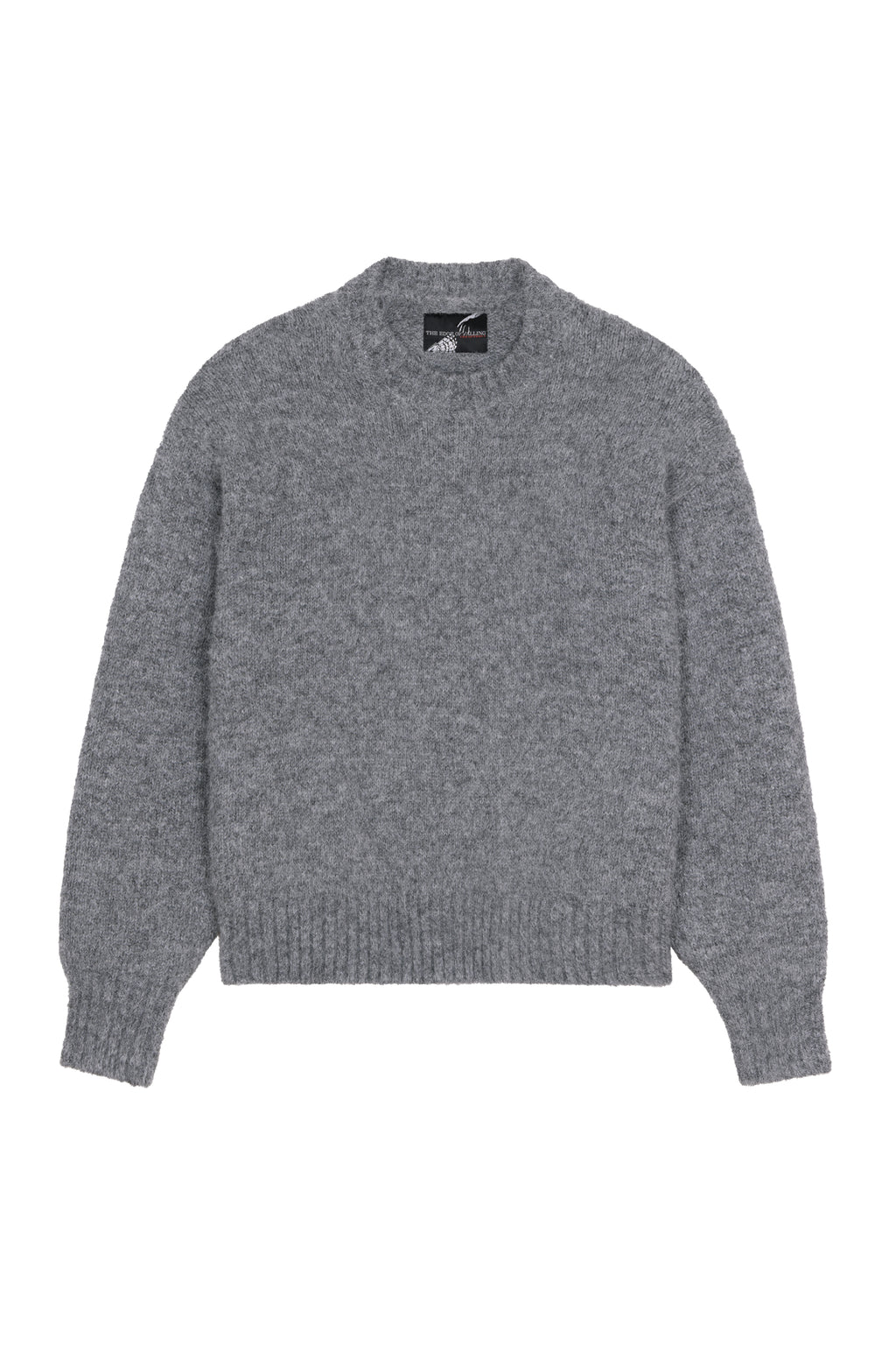 Umbra Sweater Gris — Face avant — Sutur.